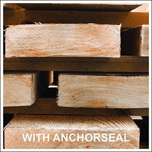 ANCHORSEAL Classic Log and Lumber End Sealer, Prevents Checking, 5 Gallon