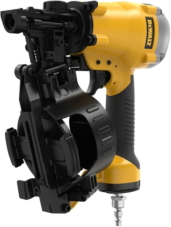 DEWALT DW46RNR 15-Degree Coil Roofing Nailer (Renewed)
