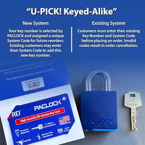 PACLOCK's 80-Series Trailer Hitch Lock, High Security Rotating Disc, 130" Pin, Keyed Differently w/ 1 Key, Silver