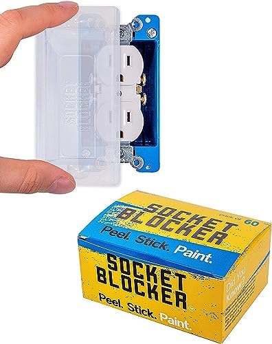 The Smarter Outlet Cover for Drywall & Painting – Better Than Tape for Remodeling & DIY Projects 60-Pack