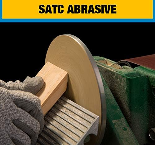 S SATC 100 PCS PSA Sanding Discs 6 Inch Adhesive Backed Sandpaper 220 Grit Sander Attachment for Drill Self Stick Aluminum Oxide Round Automotive Sandpaper with Sticky Back