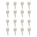 6693241 16PCS D250 Ignition Keys Heavy Equipment Keys Compatible with Bobcat Case IH Skid Steer Loader and More 6709527 307852A1