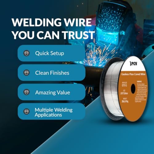 PGN E71T-11 .030" Gasless Flux Core Welding Wire 2 lb