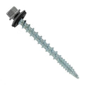 Fasteners Plus ST Fastening Kwikseal Woodbinder Metal to Wood #10 x 2 Ash Gray Screws with EPDM Rubber Washer, 250-Count - Designed for Metal Roofing and Siding Panels