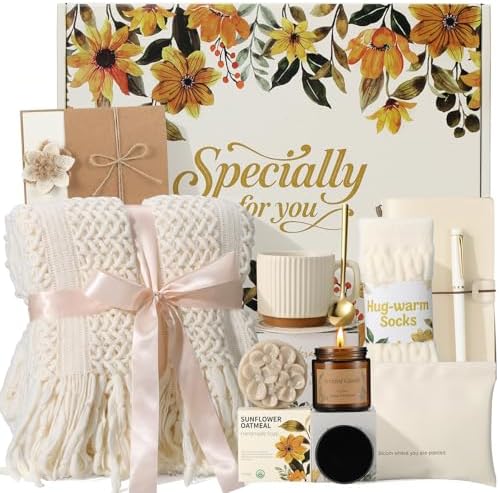 Gift Box for Women Get Well Gift, Thinking of You Thank You Gift for Women