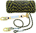 25FT Rope Harness Safety Lanyard, Roofing Fall Protection Rope