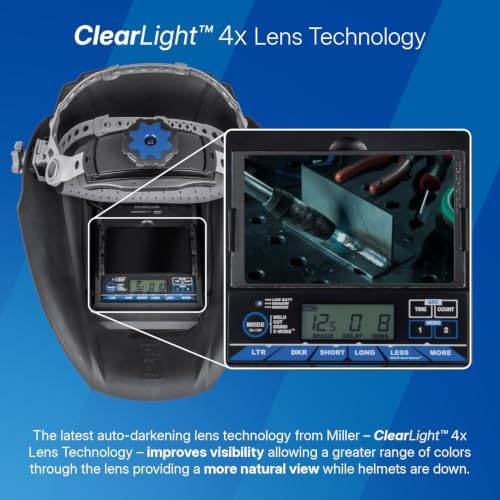 Miller Digital Elite™ Welding Helmet, ClearLight™ 4x, Gear Box™