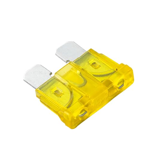 20 Amp Fuses Stanbdard Fuses 20Pcs, 20A Car Fuse Blade for Automotive, Truck, Boat, Motorcycle, SUV