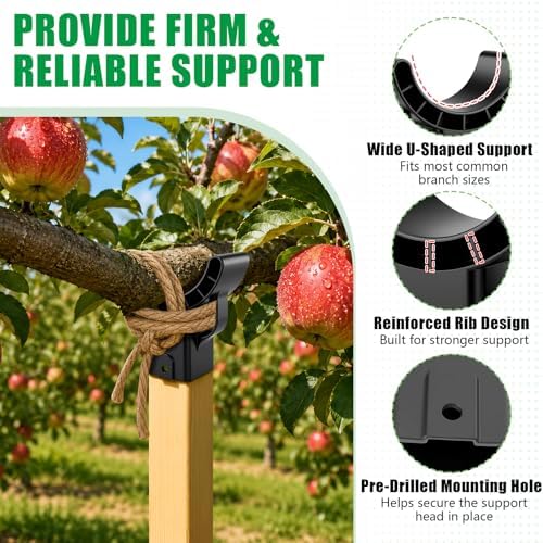 KJX 8 Pack Upgraded Tree Crutches, Fruit Tree Branch Supports