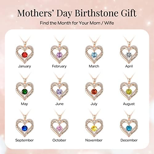 18K Rose Gold Necklaces for Women Birthday Gifts for Women Jewelry for Women Birthday Gifts for Wife Girlfriend Daughter Wife Birthday Gifts for Anniversary Mothers Day Christmas Valentines Gifts