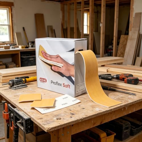 Premium Soft Hand Sanding Sheets Roll,Flexible Abrasive Sandpaper for Auto Body Repair, Paint Prep & Fine Woodworking,Ideal for Professional Mechanics and DIY,150Pcs/Roll,Grit 600