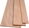 1 Red Oak Wood Board @ 1/8 inch thick x 2-3 Inches Wide (in that range) x 24 Inches Long. Kiln Dry Lumber