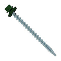 Fasteners Plus ST Fastening #10 x 2-1/2" Kwikseal Woodbinder Metal Roofing Screws Metal-to-Wood Forest Green (Pack of 250)