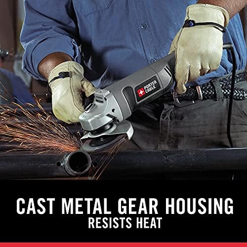 PORTER-CABLE Angle Grinder Tool, 4-1/2-Inch, 7.5-Amp (PC750AG)