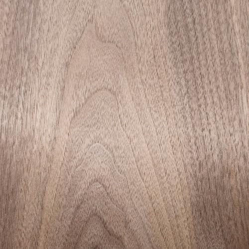 Black Walnut Wood Veneer Sheet,Flat Cut,8.5''x 98'',Iron On Stick Veneer Roll Without Paper,Pre-glued Hot Melt Self Adhesive Walnut Tape for Cabinet Furniture Plywood Laminate Speaker Renovation