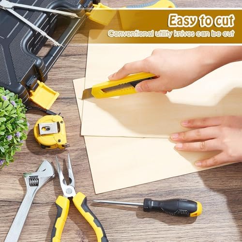 Juexica 48 Pcs Basswood Sheets Bulk, 12 x 8 x 1/16 Inch Plywood