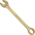 WEDO Non-Sparking Combination Wrench 34mm,Metric,Aluminum Bronze | 12-Point Spark-free Spanner,15 Degree Offset,Corrosion Resistance,DIN3113 Standard,BAM&FM Certificate,For Oil,Chemical,Mining