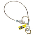 3M DBI-SALA 5900551 Anchorage Connector, 6' Cable Tie-Off Adaptor, Pass-Thru Type, Silver