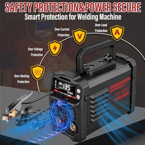 MMA-135PRO Stick Welder 110V, Lift TIG 2-in-1 Mini Welder for DIY