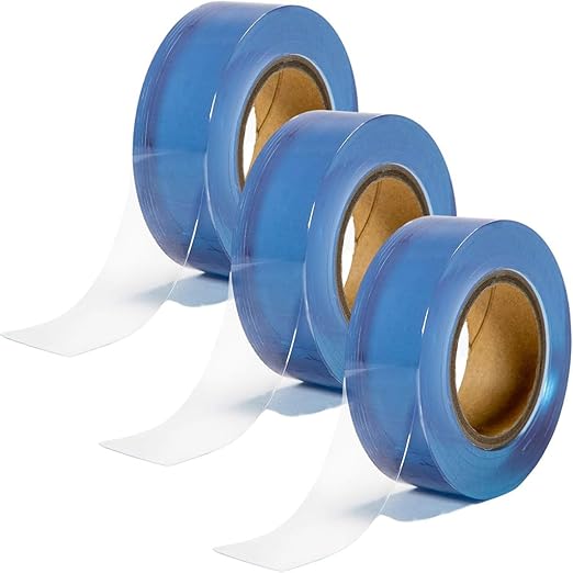 Soft PVC binding tape Multi-Purpose Tape - (150ft Total), No Residue,Self Clinging Waterproof Tape for Garbage Bundling，Emergency Repairs, Plumbing, Outdoor Gear, Crafts & DIY Projects (3 Pack)