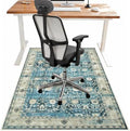 Anidaroel Home Office Chair Rug for Hardwood Floor, 36"x48" Rolling Chair Protector, Computer Gaming Rug, Low Pile Carpet Floor Mat