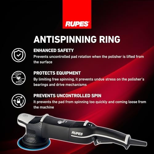 RUPES BigFoot LHR15 Mark V Random Orbital Complete Polishing Kit