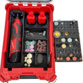 M12 Rotary Tool Packout Organizer with Tool, Battery and Bit Storage for Packout Compact Tool Box, Battery and Blade Storage, Insert Only 2460-20 & 2525-20 – Fits Packout 48-22-8435