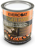 Evercoat Tiger Hair Long Strand Fiberglass Reinforced Filler - Waterproof Filler - 32 Fl Oz