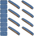 2x42 Inch Sanding Belts 24 Pcs 8 Grits Sizes (3 Each of 40/60/80/120/150/240/320/400 Grits) Heavy Duty Belt Sander Zirconia Belt Sander Paper for Wood Metal Stainless Steel Cars and Furniture