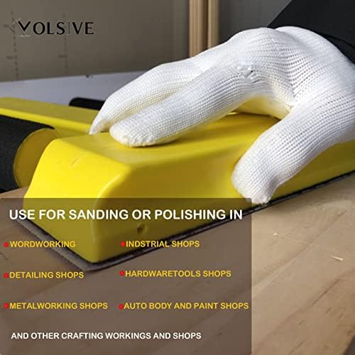 VOLSIVE Abrasive Sheet Roll Multi-Hole Sanding Roll Automotive Sandpaper Roll Clean Sand Sheet Roll for Woodworking, Auto Body Repair, 70 mm x 12 m - 240 Grit