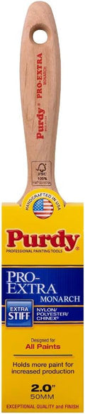Purdy 144234720 Pro-Extra Monarch Flat Trim Paint Brush, 2 inch