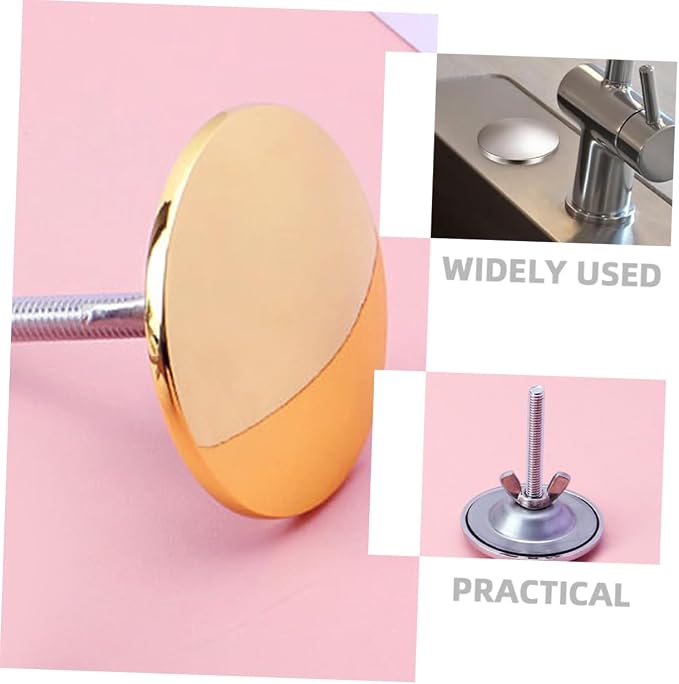OSALADI 10pcs Sink Hole Cover Kitchen Faucet Hole Stoppers for Bathroom and Kitchen Sinks