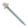 Fasteners Plus ST Fastening #10 x 2 Kwikseal Woodbinder Metal Roofing Screws Metal-to-Wood Light Stone (Pack of 250)