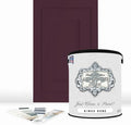 ALL-IN-ONE Paint by Heirloom Traditions, Kings Robe (Rich Purple), Gallon - Durable cabinet and furniture paint. Built in primer and top coat, no sanding needed. Includes our 30 featured color card.