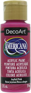 Americana Acrylic Paint 2oz-Joyful Pink -DA-395