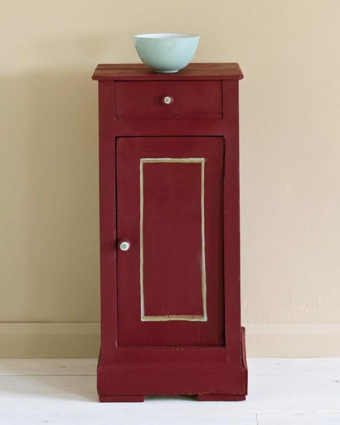 Annie Sloan Chalk Paint® (Burgundy, 1 Litre/33.8 Fl Oz) a unique decorative paint for furniture, cabinets and home décor with no sanding or priming