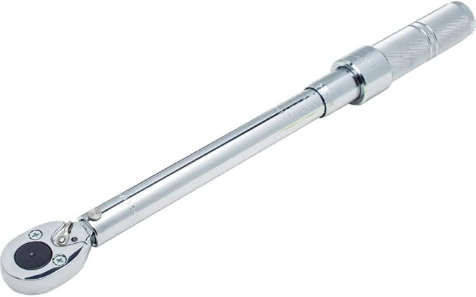 Proto J6006C 3/8" Drive Ratcheting Head Micrometer Torque Wrench, 16-80-FT LBS