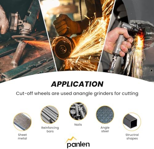 3inch 10 Pack Die Grinder Cutting Disc and Mounting Mandrel Kit 1/4" 3/8" Arbor