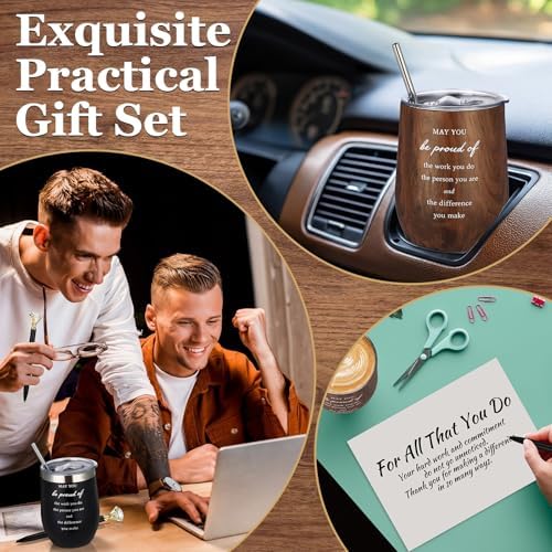 Patelai 30 Pcs Christmas Thank You Gift Set for Colleague