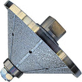 Vacuum Brazed Diamond Profile Wheel 1 1/2 inch Bevel E40 Granite Marble Stone With M14 Arbor