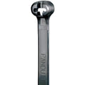 Panduit BT2M-M0 Cable Tie, Metal Barb, Miniature, Weather Resistant Nylon 6.6, 7.9-Inch Length, Black (1,000-Pack)