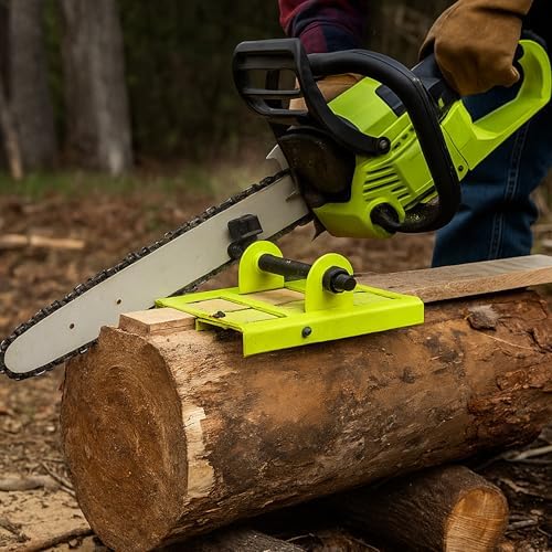 Timber Tuff Portable Steel Lumber Cutting Guide for Chainsaw Plank Milling