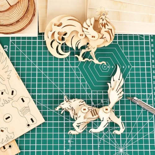 24 Pack Basswood Sheets for Crafts,18"x12"x1/8" 3mm Thick Plywood Sheets with Smooth Surfaces-Unfinished Squares Wood Boards for Laser Cutting, Wood Burning, Architectural Models, Staining