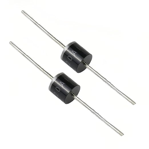 40PCS 20A10 Rectifier Diode 20A 1000V Schottky Axial Doorbell Diodes 20 Amp 1000 Volt Switching Dioden Applicable DIY Maintenance Teaching Experiment