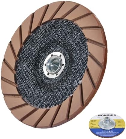 7" Ceramic Bond Diamond Cup Wheel for Concrete, 5/8-11, 400 Grit