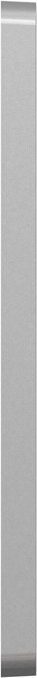 Square D by Schneider Electric Square D X Series Wall Plate for Outlet and Light Switch, Mid Size Plus 1 Gang, Matte Gray (Pack of 2)