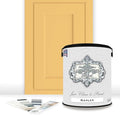 ALL-IN-ONE Paint by Heirloom Traditions, Naples (Sunny Yellow), Gallon - Durable cabinet and furniture paint. Built in primer and top coat, no sanding needed. Includes our 30 featured color card.