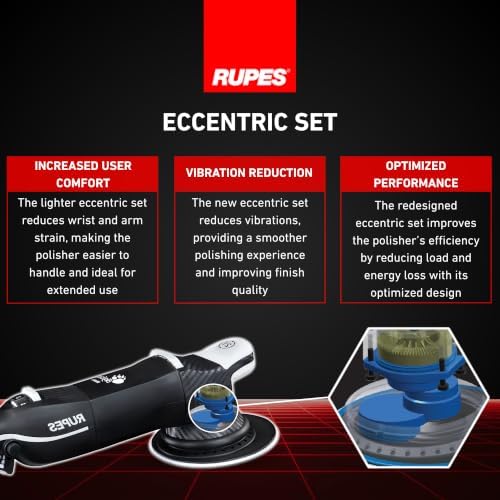 RUPES BigFoot LHR21 Mark V Random Orbital Starter Polishing Kit