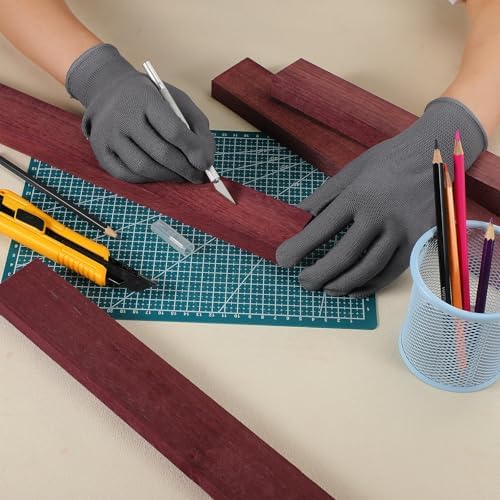 4 Pcs Purple Heart Wood Hardwood Lumber Board, 3/4" X 2" X 24"