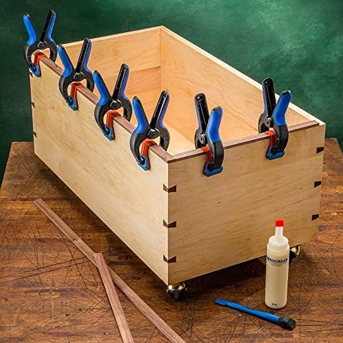 Rockler Large Spring Bandy Clamps for Woodworking (Pair)